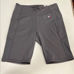 Tommy Hilfiger Women's Dark Gray Bike Shorts